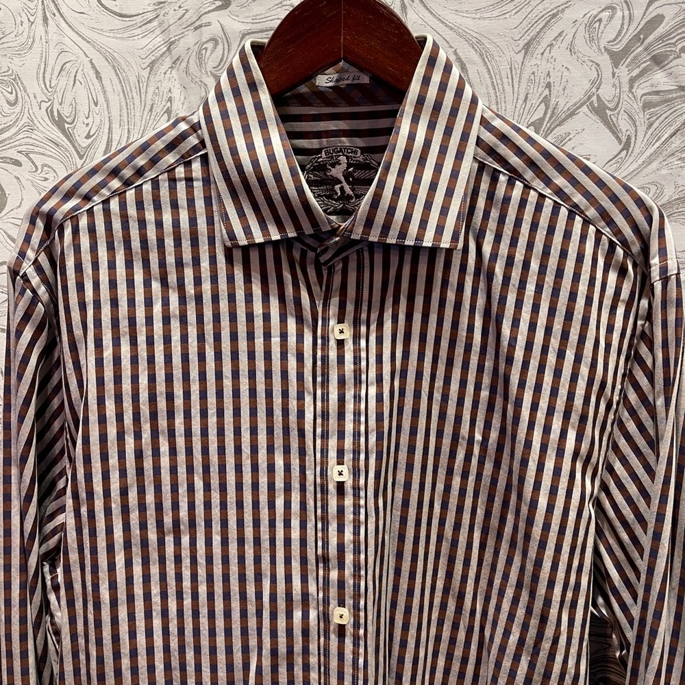 Bugatchi Long Sleeve Button Up - image 2